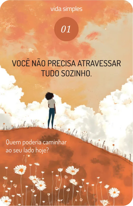 Carta 1 de reflexão da Vida Simples