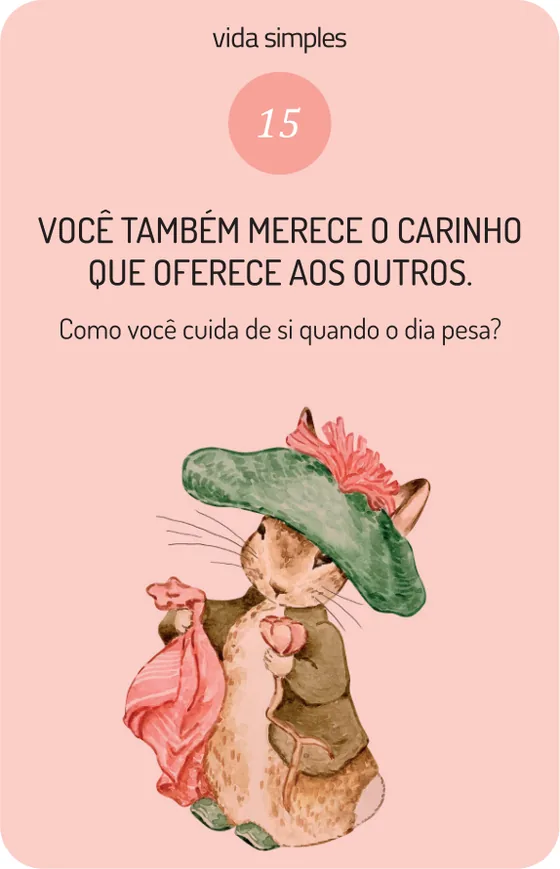 Carta 8 de reflexão da Vida Simples