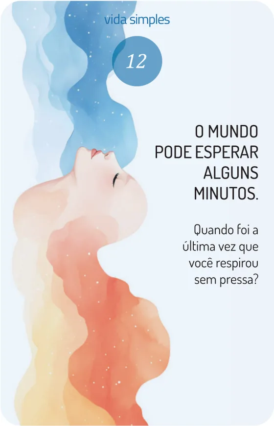 Carta 13 de reflexão da Vida Simples