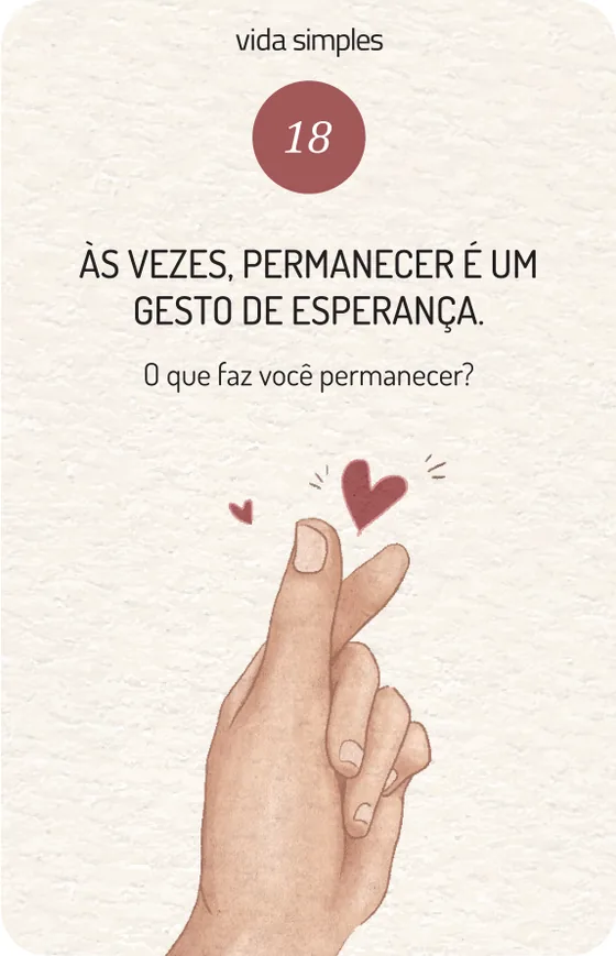 Carta 16 de reflexão da Vida Simples