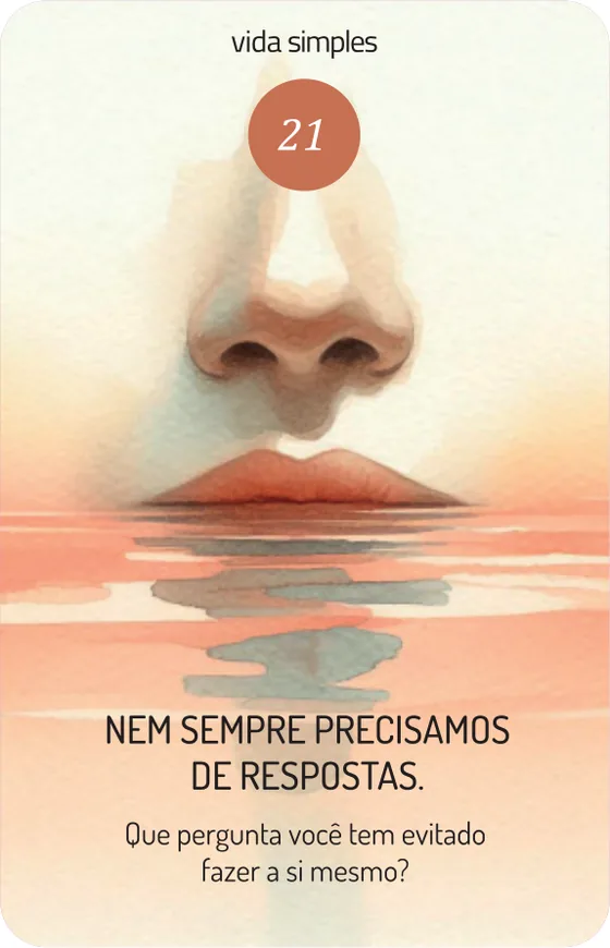 Carta 20 de reflexão da Vida Simples
