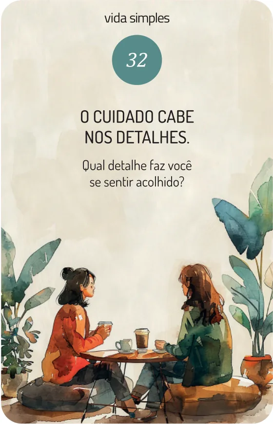 Carta 36 de reflexão da Vida Simples