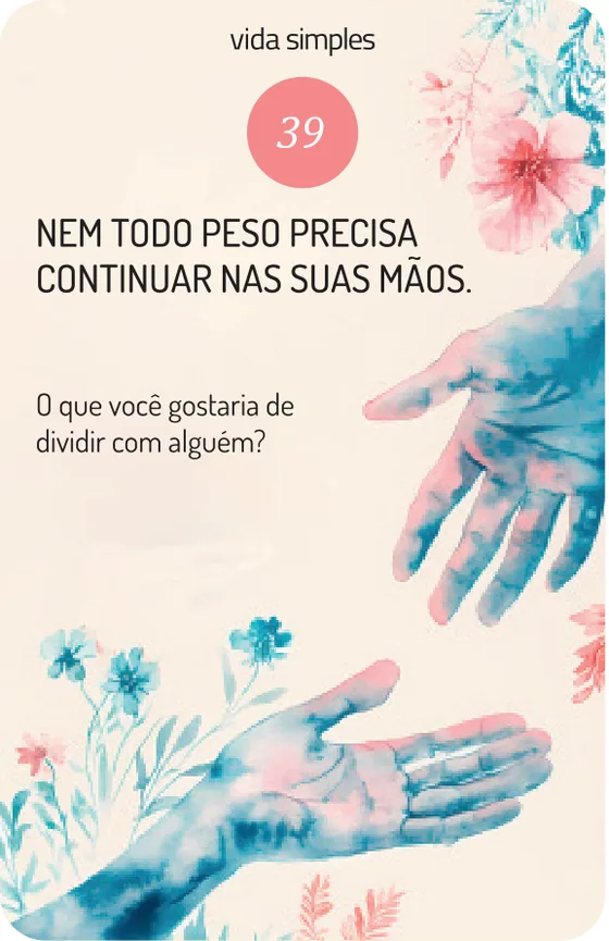 Carta 38 de reflexão da Vida Simples