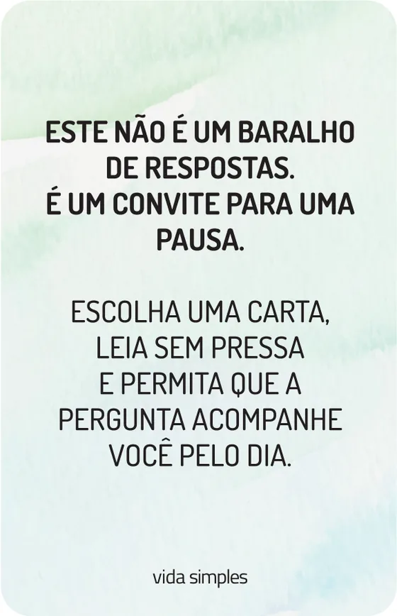 Carta 45 de reflexão da Vida Simples