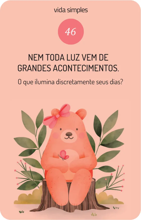 Carta 50 de reflexão da Vida Simples